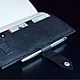 Order Leather cover for Moleskine hand stitched seam. Ptaho. Livemaster. . Notebooks Фото №3