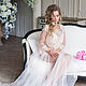 Powdered boudoir dress " Biscuit". Negligee & Lingerie. Designer Valentina Polli. My Livemaster. Фото №4