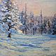 Oil painting 'Winter Beauty', 60-45, Pictures, Nizhny Novgorod,  Фото №1