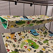 Зоотовары handmade. Livemaster - original item Cotopes hammock (50h20) for rodents. Handmade.