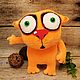 He first started! Soft toy red cat Vasya Lozhkina, Stuffed Toys, Moscow,  Фото №1