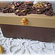 Шкатулка с миниатюрой "Chocolate". Шкатулки. Милый уголок (Дарья Гладышева). Ярмарка Мастеров.  Фото №5
