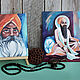 Картина для Алтаря "Гуру Рам Дас" и "Йоги Бхаджан". Картины. Картина от Ани. Ярмарка Мастеров.  Фото №5