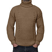 Мужская одежда handmade. Livemaster - original item Copy of Copy of Copy of Copy of Copy of Sweater 100% wool. Handmade.