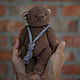 Мишка Санька. Мишки Тедди. Елена Перминова (elenaperminovabears). Интернет-магазин Ярмарка Мастеров.  Фото №2