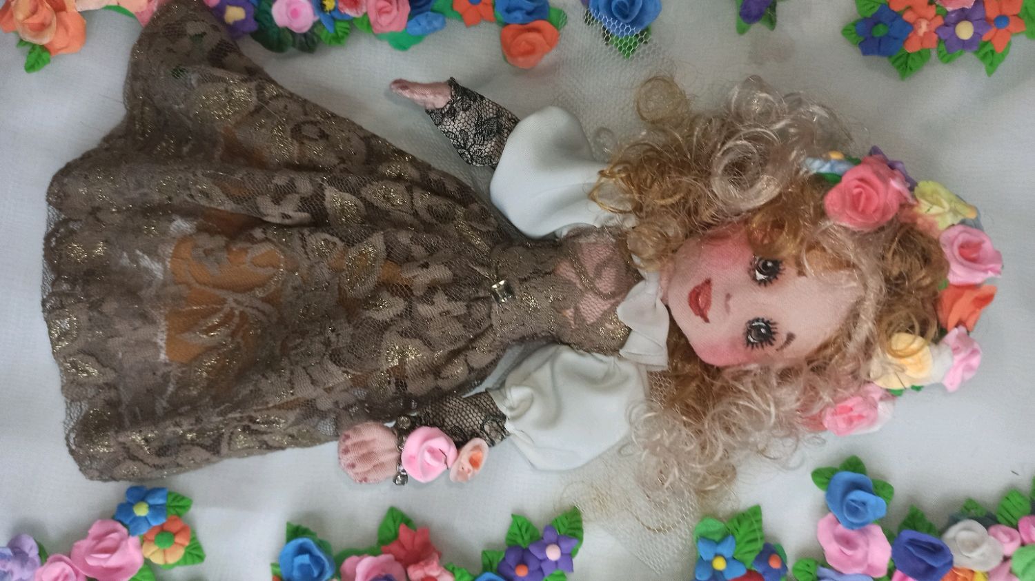 Кукла девушка в интернет-магазине на Ярмарке Мастеров | Интерьерная ...