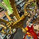 Винтаж: Люстра фарфор латунь  антикварная. Италия. Люстры винтажные. сКЛАДъ. Ярмарка Мастеров.  Фото №5
