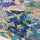 Birch . Batik scarf . Natural silk, Scarves, Riga,  Фото №1