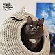 Дом для кошек, дом-рыбка #КитСожралКота. Домик для питомца. КитСожралКота. Ярмарка Мастеров.  Фото №6