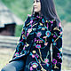 Sirogojno style шерстяной жакет с цветочным узором, Пиджаки, Белград,  Фото №1