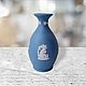 Винтаж: Wedgwood Jasperware blue винтажная английская ваза, Вазы винтажные, Вологда,  Фото №1