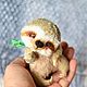 Order Baby Sloth toy OOAK handmade teddy sloth. NatalyTools (natalytools). Livemaster. . Teddy Toys Фото №3