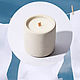 Fragrant candle 'Freshness of linen', Candles, Moscow,  Фото №1