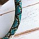 Order Harness made of Japanese beads 'Azure Python'. Natalya | Handmade jewelry  |. Livemaster. . Necklace Фото №3