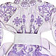 Lilac dress "Arabian horseman". Dresses. Plahta Viktoriya. Online shopping on My Livemaster.  Фото №2