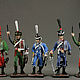 Set of soldiers 54 mm. The Napoleonic wars. Hussars, Military miniature, St. Petersburg,  Фото №1