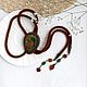 Tie pendant 'Fallen leaves' jasper, Ties, Novocheboksarsk,  Фото №1
