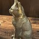 Винтаж: Большая фигурка « Кошка», латунь , 80 гг. Статуэтки винтажные. Brocante chez Alla. Ярмарка Мастеров.  Фото №14