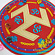Вышивка Антакарана Ом. Ритуальная атрибутика. Ирина (Вышивальная светлица). Ярмарка Мастеров.  Фото №4