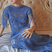 Одежда handmade. Livemaster - original item dresses: Crochet dress 