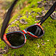 "Alpha L Black" от Timbersun, деревянные солнцезащитные очки. Очки. Уникальные аксессуары Timbersun. Ярмарка Мастеров.  Фото №5