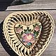 Ceramic vase 'Heart', handmade, Greece, Vintage plates, Arnhem,  Фото №1