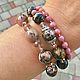 Bracelets rhodonite to choose. Bead bracelet. Valerija. Online shopping on My Livemaster.  Фото №2