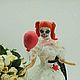 Order Doll Clown. Penny Wise's Daughter. It. Collectible vintage doll. Anastasia Besedina (xxx555vvv444). Livemaster. . Dolls Фото №3