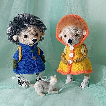 Куклы и игрушки ручной работы. Ярмарка Мастеров - ручная работа Ëжики. Handmade.
