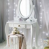 Для дома и интерьера handmade. Livemaster - original item Dressing table with mirror console children`s room. Handmade.