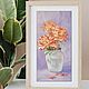 BOUQUET. Oil painting. Rose oil, Pictures, Tyumen,  Фото №1