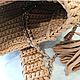 Сумка "Семина" вязаная из трикотажного шнура. Сумка через плечо. ЛамаГуава. Ярмарка Мастеров.  Фото №4