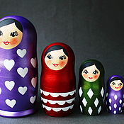 Русский стиль handmade. Livemaster - original item Interior Matryoshka Doll Gift for a child of 5m. Handmade.