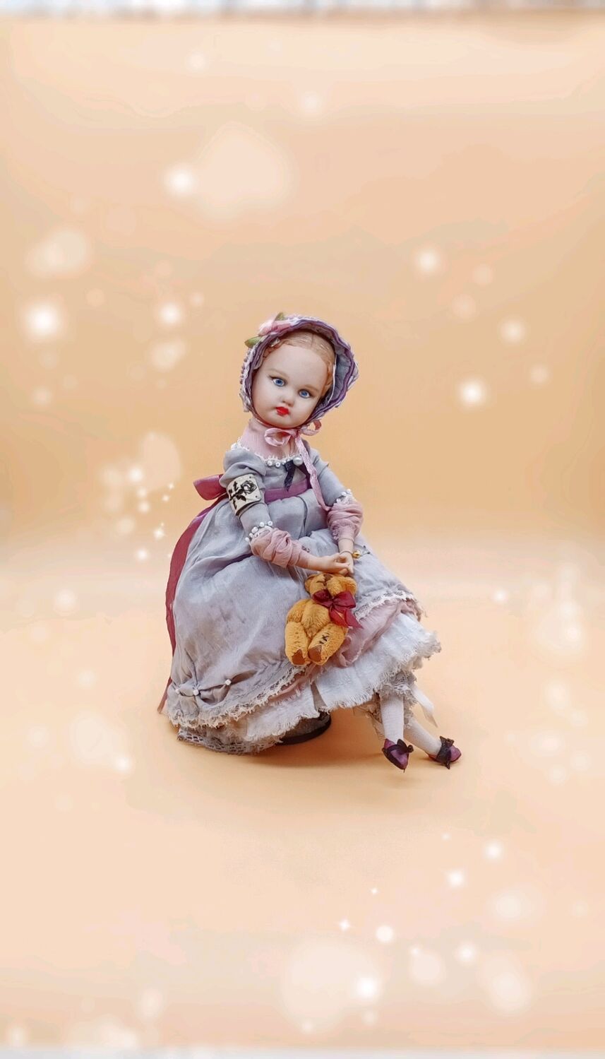 Сашенька. Маленькая Будуарная кукла, Интерьерная кукла, Новокузнецк,  Фото №1
