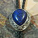 Bolo tie 'Western Bolo' with natural (Agate), Ties, Saratov,  Фото №1
