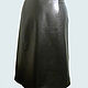 Order Black leather skirt. IrenaHappydress. Livemaster. . Skirts Фото №3