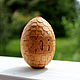 Яйцо Пасха. Дерево, береста, Пасхальные яйца, Лодейное Поле,  Фото №1