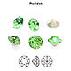 Кристалл К9. Chaton. 8мм ( ss39). Peridot. Кристаллы. Real Dream /    Реальная Мечта. Интернет-магазин Ярмарка Мастеров.  Фото №2