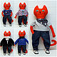 Order Big cat boy with clothes. Little Twins by Yana Vertoprakhova. Livemaster. . Stuffed Toys Фото №3