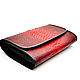 Purse-clutch, Python skin, red. Wallets. SHOES&BAGS. Online shopping on My Livemaster.  Фото №2