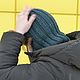 Балаклава изумрудная. Балаклавы. Лена Коробова (lazylazyknits). Интернет-магазин Ярмарка Мастеров.  Фото №2