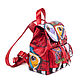 Women's backpack ' Ethno fish on red '. Backpacks. Pelle Volare. Online shopping on My Livemaster.  Фото №2