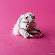 Ring 'BUNNY'. Rings. Coffeelena. Online shopping on My Livemaster.  Фото №2