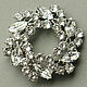 Крупная брошь 1928 Jewelry со стразами Swarovski Сваровски. Брошь-булавка. Винтажные сокровища. Ярмарка Мастеров.  Фото №5