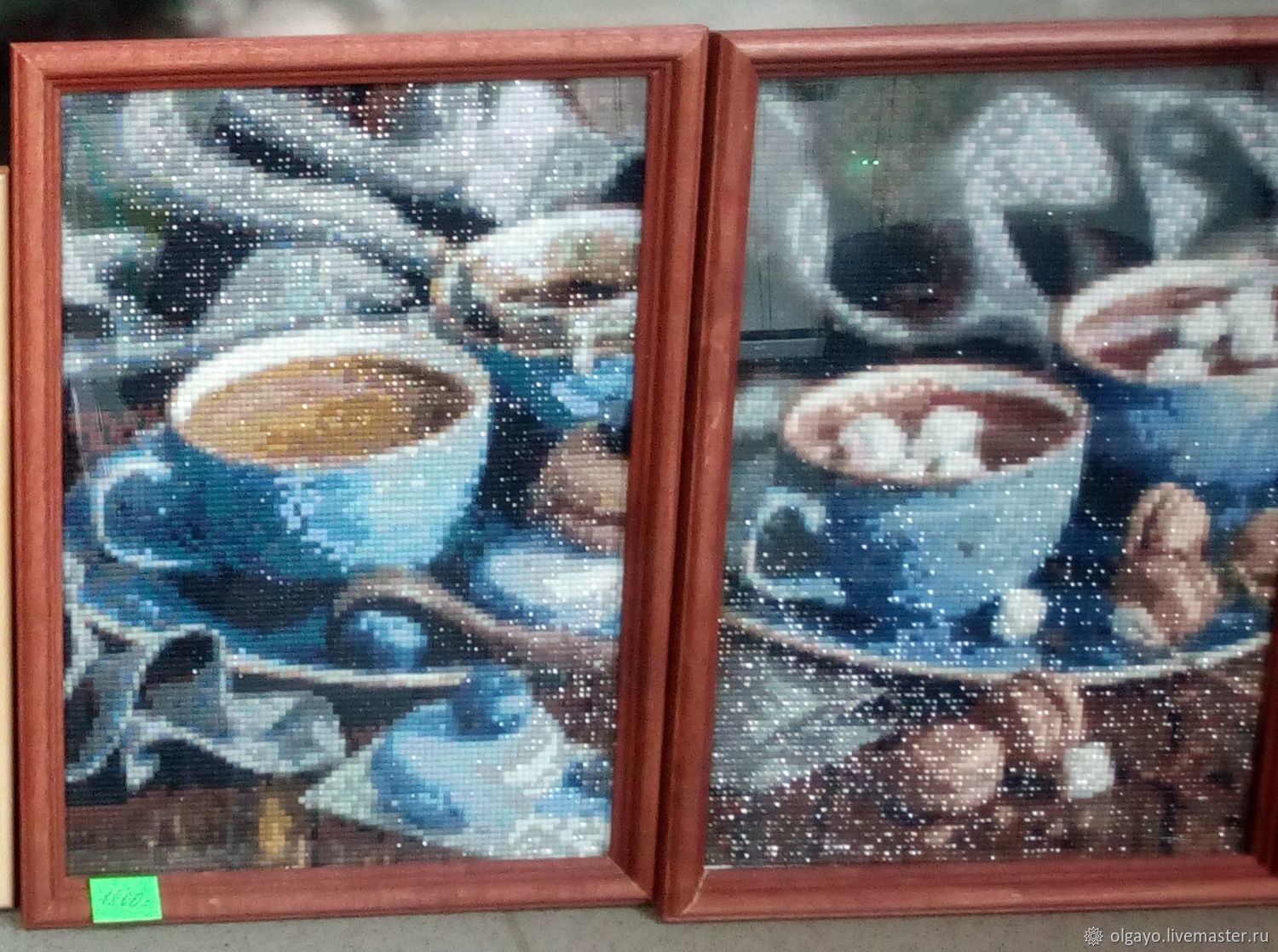 Алмазная мозаика на кухню картины