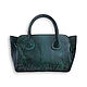 Copy of Python leather handbag RAPTOR, Classic Bag, Kuta,  Фото №1