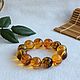 Bracelet made of Baltic amber with inclusions. Bead bracelet. Mark Amberstein, sale amber products. My Livemaster. Фото №6