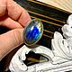 Labradorite Ring ' Ultramarine», Rings, Pushkino,  Фото №1