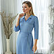 Dress 'Melitina' blue, Dresses, St. Petersburg,  Фото №1