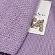 Фактурный трикотаж Missoni. Цвет нежно-сиреневый. Ткани. Mariteks  Итальянские  ткани. Ярмарка Мастеров.  Фото №7
